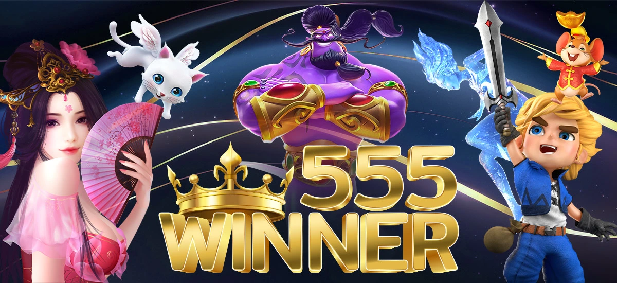 BANNER LANDING WINNER555